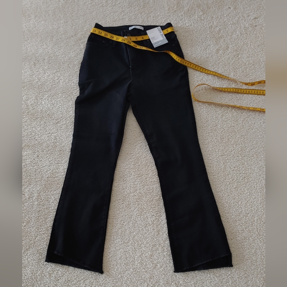 Nine west black flare 6